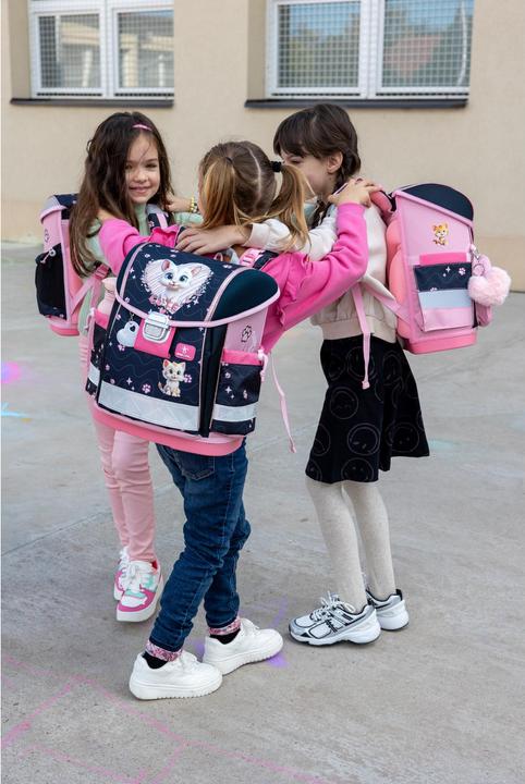 Image du produit Belmil CLASSY Schulrucksack-Set Cute Kitten (19 l)