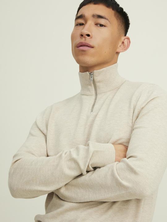 Image du produit Jack & Jones Pull-over en tricot semi-zip (XS)