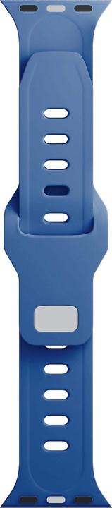 Image du produit 3MK Silicone Watch Strap Niebieski/Blue dla Apple Watch 42/44/45/49mm (Silicone, Acier inoxydable, 3, 4, 9, Extrémiste)