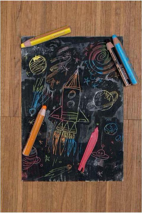 Produktbild STABILO Woody 3 In 1 10er Etui Arty (Mehrfarbig, 10 x)