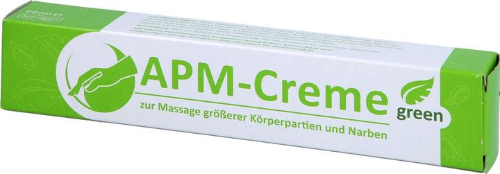 Actual product image Cream green for massaging larger body parts and scars, 60 ml cream (Body cream, 60 ml)