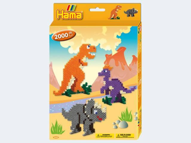 Immagine prodotto Hama Perlen Set di perline da stiro Midi Dino World