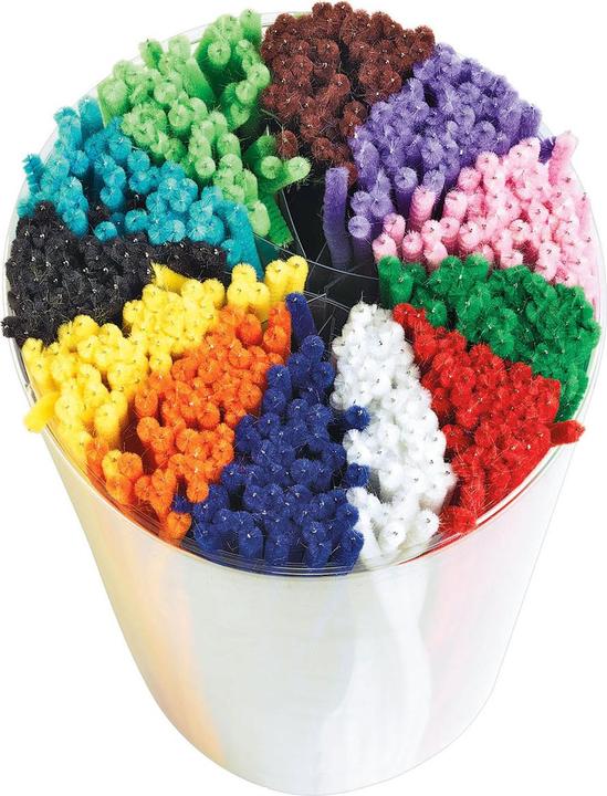 Produktbild Colorations Colorationen - Chenillefaden Color 12 Farben, 600 Stk.