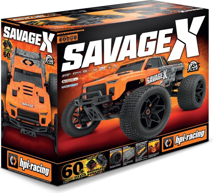 Produktbild HPI Savage X Flux (ARR Almost-Ready-to-Race)