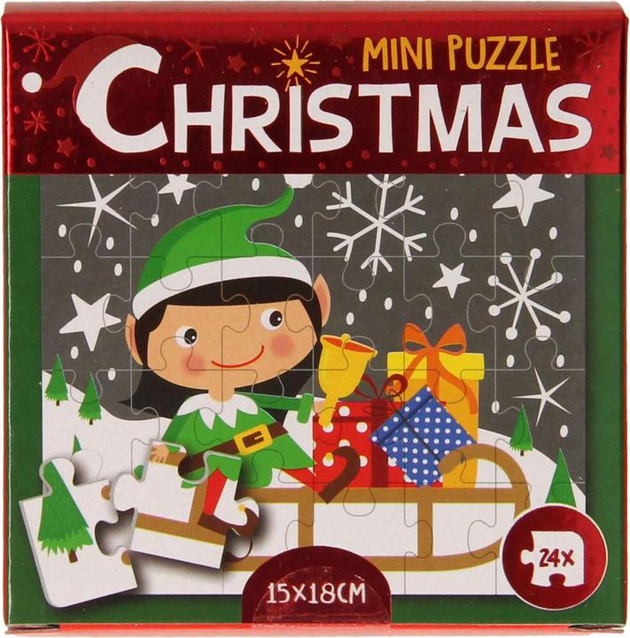 Immagine prodotto Wins Holland Mini puzzle di Natale, 24 pezzi (24 pezzi)
