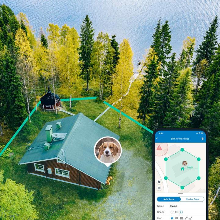 Produktbild Tractive Dog 4 GPS Tracker für Hunde (One Size, Hund, Allgemein)