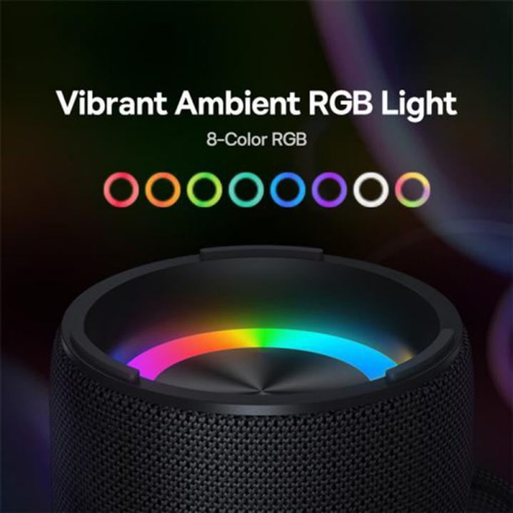 Actual product image Baseus OS-Baseus AeQur VO20 Portable Wireless Speaker Cluster Black