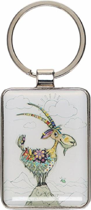 Image du produit Kiub porte-clé rectangle bouquetin kook