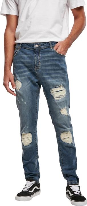 Actual product image Urban Classics Heavy Destroyed Slim Fit Jeans - 16475 (W29/L32)