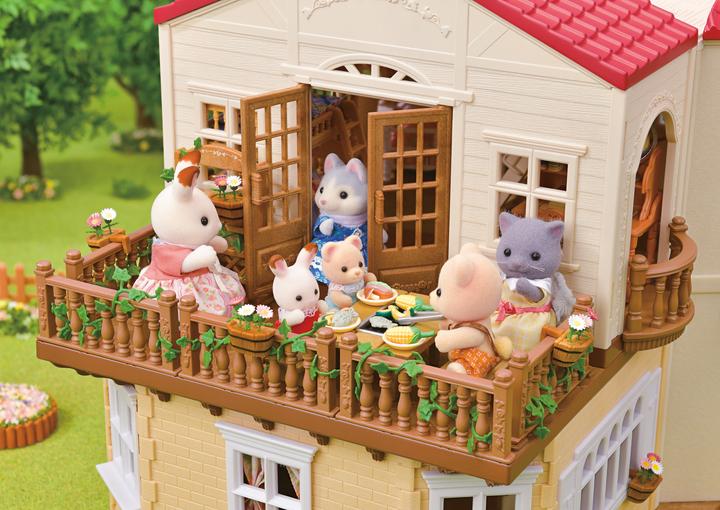 Actual product image Epoch A country house with a red roof