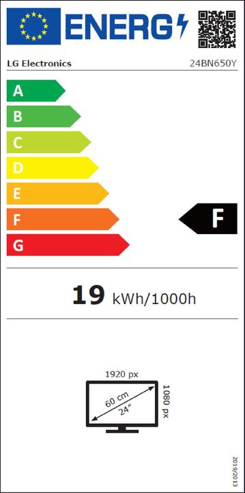 Energie-Label LG 24BN650Y-B (1920 x 1080 Pixel, 23.80")