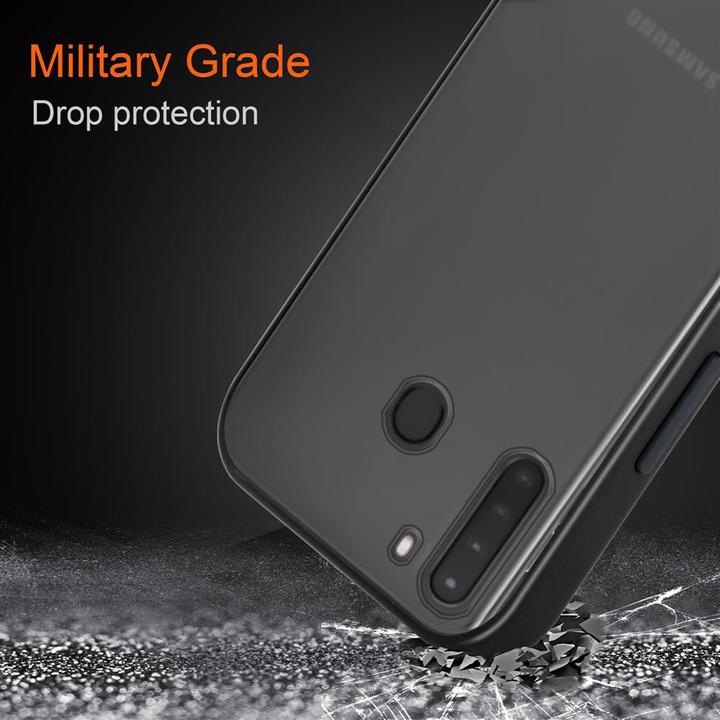 Actual product image Cadorabo Hybrid Matt Cover (Samsung Galaxy A21)