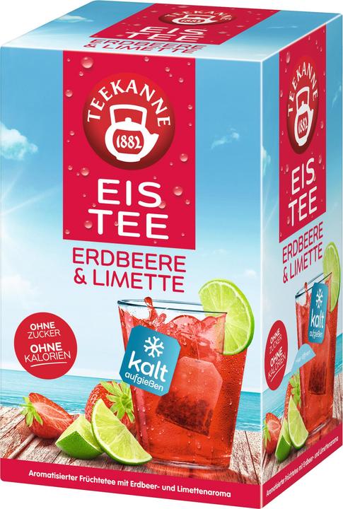 Teekanne Cool Sensations Strawberry-Lime 18x2.5g (45 g)