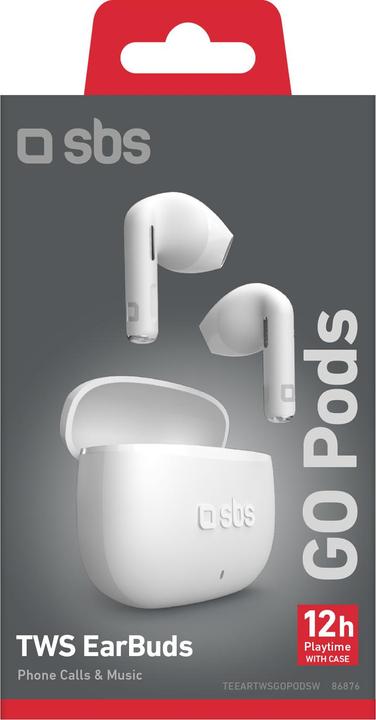 Image du produit SBS Ecouteurs semi-intra-auriculaires TWS (12 h, Sans fil)