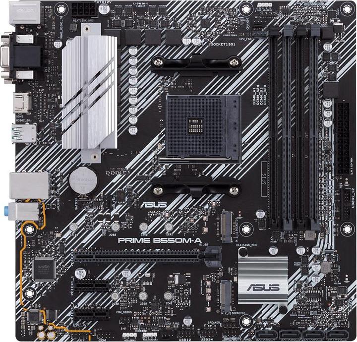 Image du produit ASUS PRO B550M-C/CSM (AM4, AMD B550, mATX)