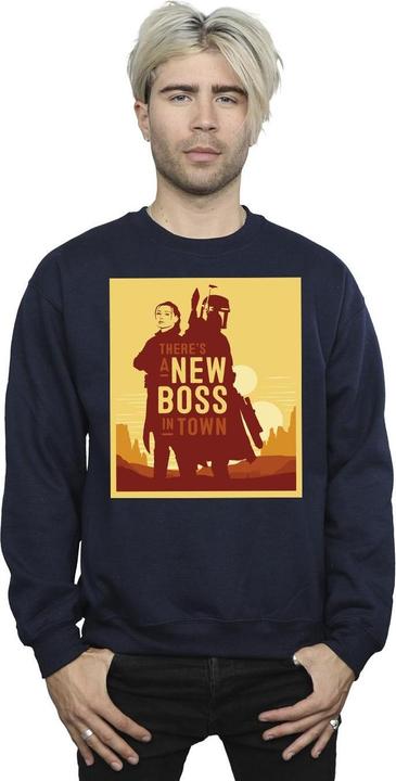 Image du produit Star Wars - Sweat THE BOOK OF BOBA FETT NEW BOSS SUN SILHOUETTE - Homme (M)