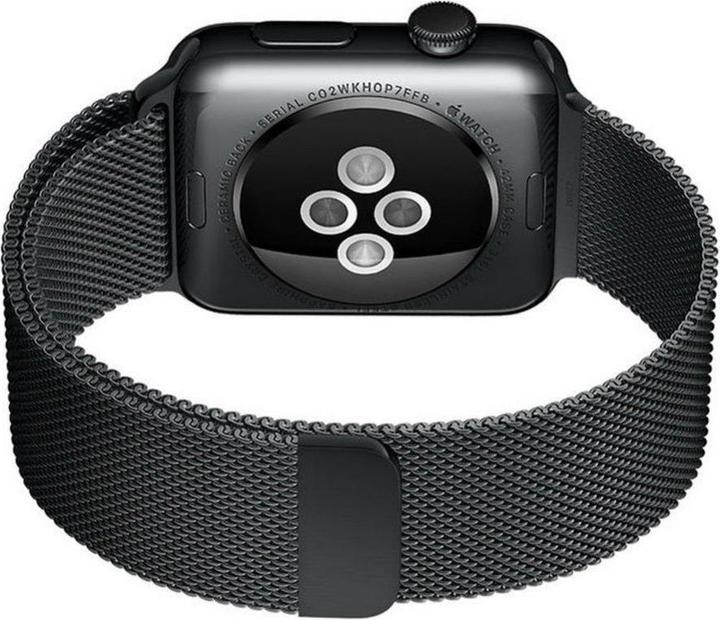 Produktbild Hurtel Magnetic Strap Strap for Watch 7/8/9 41mm Magnetic Wristband Bracelet Bracelet Red (Edelstahl)