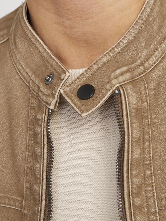 Actual product image Jack & Jones Jjewarner Washed Pu Jacket Noos (XL)