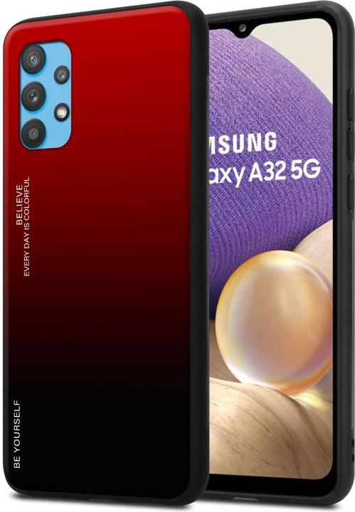Produktbild Cadorabo Hülle für Samsung Galaxy A32 5G TPU im 2 Farben Design (Samsung Galaxy A32 5G)