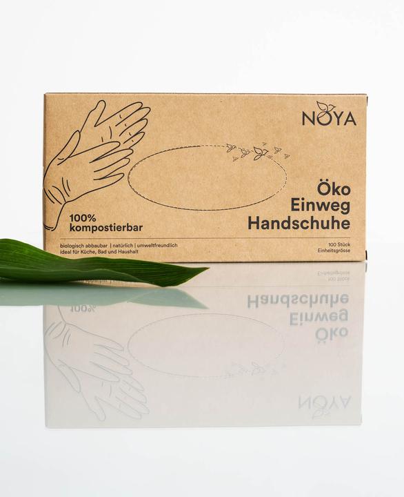 Produktbild Noya Kompostierbare Einweghandschuhe, 100er Set (One Size)