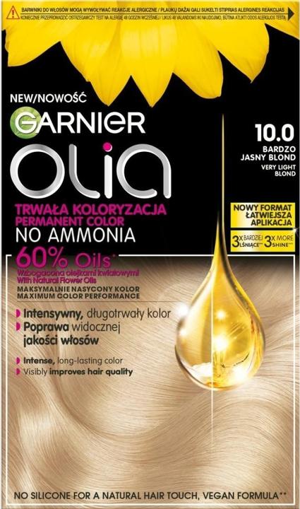 Immagine prodotto Garnier Olia Colore Capelli 100 Biondo Molto Chiaro (100 Biondo molto chiaro)