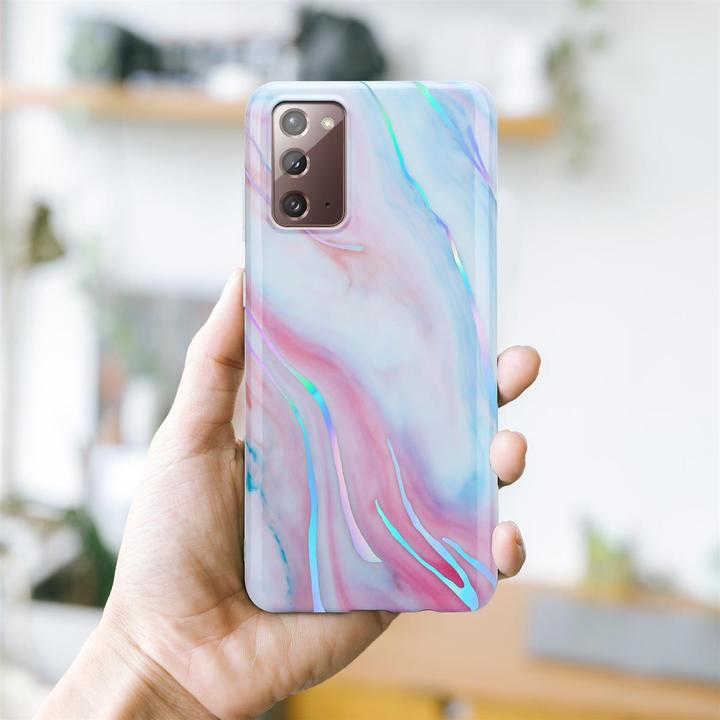 Produktbild Cadorabo IMD TPU Bunter Marmor Cover (Samsung Galaxy Note 20)