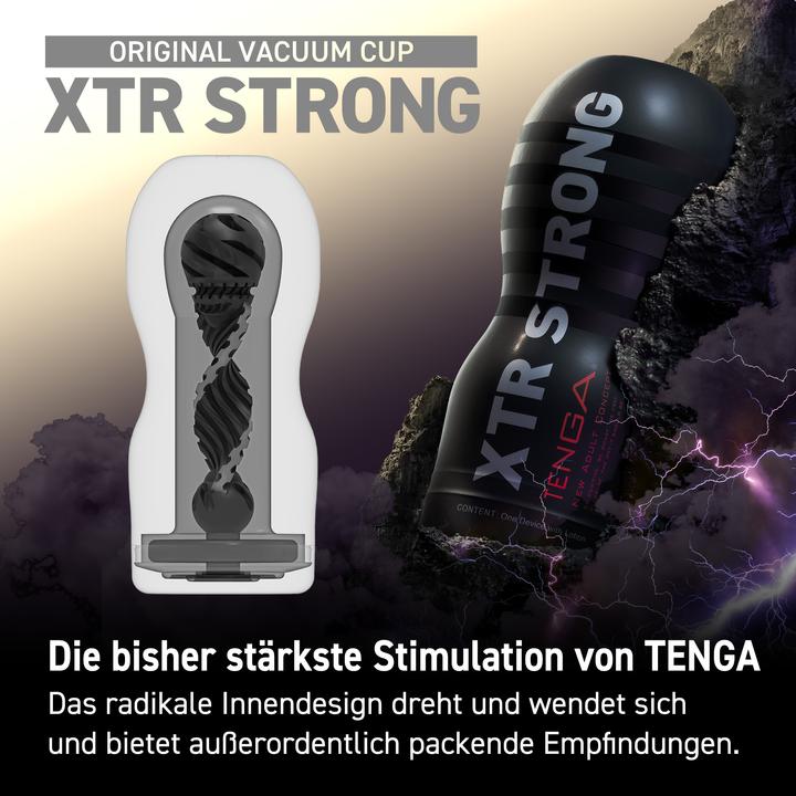 Actual product image Tenga Original Vacuum Cup Xtr Strong