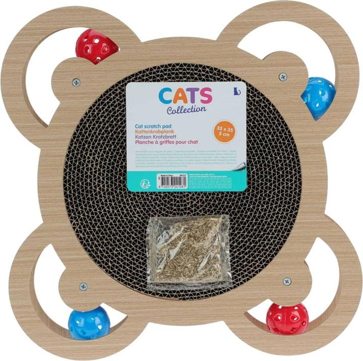 Image du produit PETS Collection Jouet à gratter pour chats Nature 35x35x5 (5 cm, Nature)