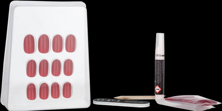 Produktbild OPI Xpress/On Nail Art (Kunstnägel, Rot)