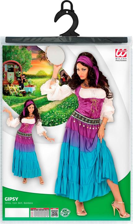 Image du produit Widmann Kostüm Zigeunerin (M)