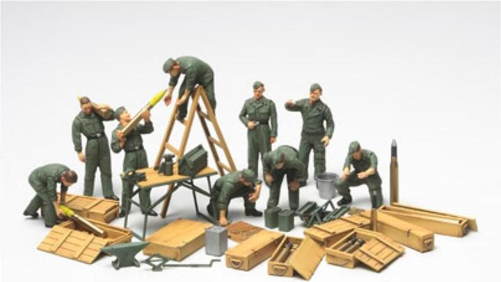 Immagine prodotto Tamiya Set di manutenzione da campo dell'equipaggio del carro armato tedesco