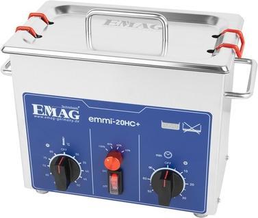 Image du produit Emag Emmi-20HC Plus Nettoyeur à ultrasons universel 120 W 2.6 l avec chauffage (2600 ml)