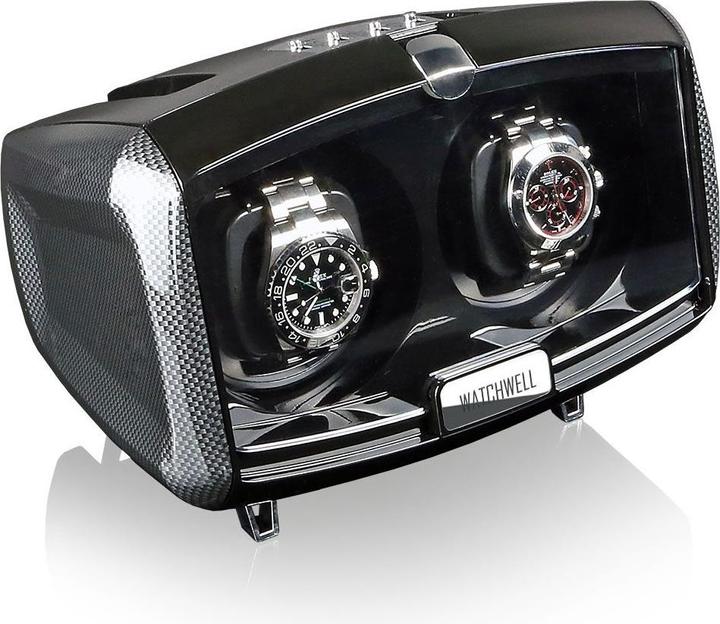 Watchwell Uhrenbeweger Luxor - Schwarz/Carbon