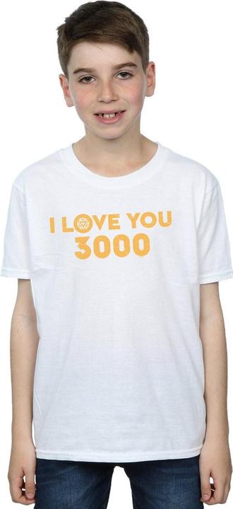 Image du produit Garçons Avengers Endgame I Love You 3000 Arc Reactor T-Shirt (128)