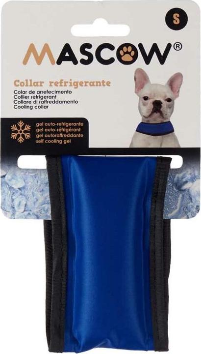 Produktbild Mascow Hundehalsband Blau Schwarz PVC Gel 6,3 x 1 x 30 cm Kühlend (4 Stück) (Hund, Hundesport)