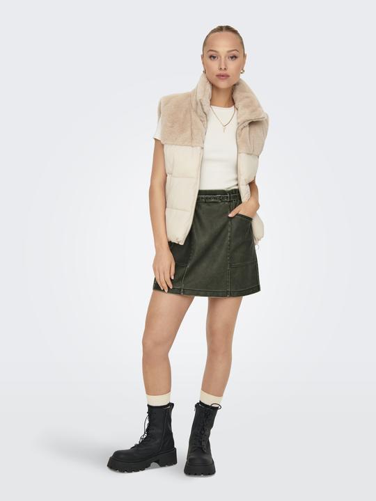 Actual product image Only ONLHALLI faux leather skirt faux leather skirt (XS)