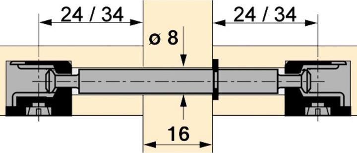 Produktbild Hettich Du 880 (Einpressdübel, 1 Stk.)