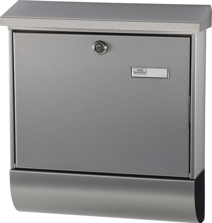Actual product image Burg Wächter 8150 Stainless steel mailbox AMR