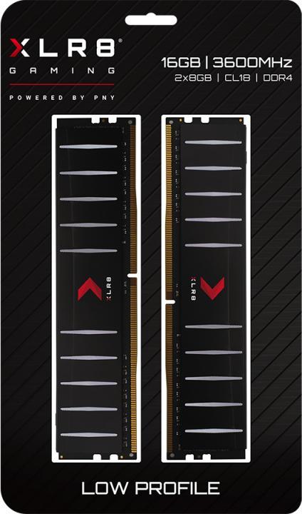 Produktbild PNY DDR4-RAM XLR8 Low Profile 3600 MHz 2x 8 GB (2 x 8GB, 3600 MHz, DDR4-RAM, DIMM)
