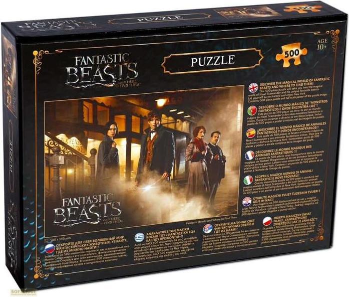 Produktbild Winning Moves Phantastische Tierwesen, 500 PCS (500 Teile)