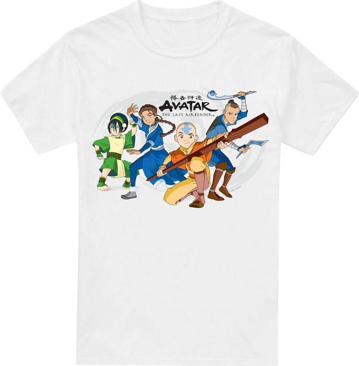 Actual product image Avatar: The Last Airbender Mens Group T-Shirt (4XL)