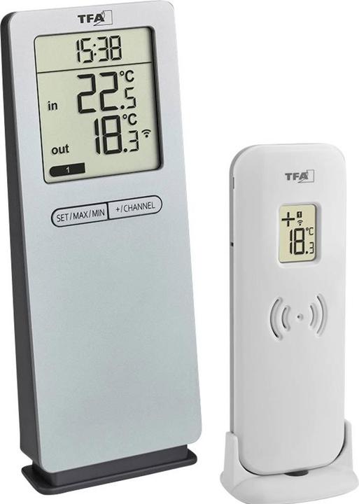 Immagine prodotto TFA 30.3071.54 LOGO 2.0 Termometro radio