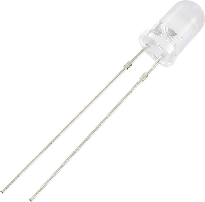 Immagine prodotto Tru Components LED cablati 5mm Lente Lattea 100° 20mA 1.8 V, 3.4V Rosso, Giallo, Arancione, Blu, Verde
