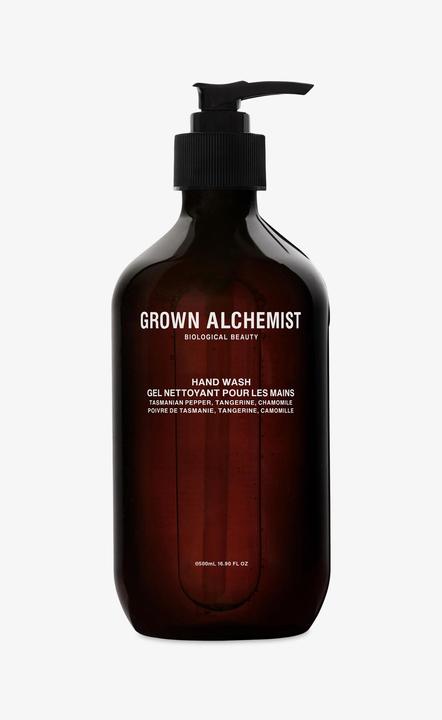 Actual product image Grown Alchemist HAND Hand Wash Tasmanian Pepper, Tangerine, Chamomile (Soap lotion, 500 ml)