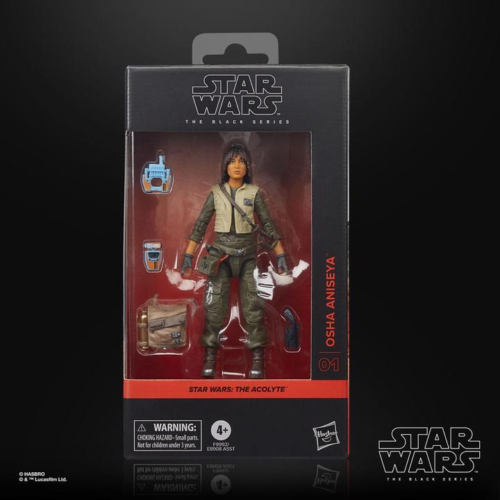 Produktbild Hasbro Star Wars: The Acolyte Black Series Actionfigur Osha Aniseya 15 cm