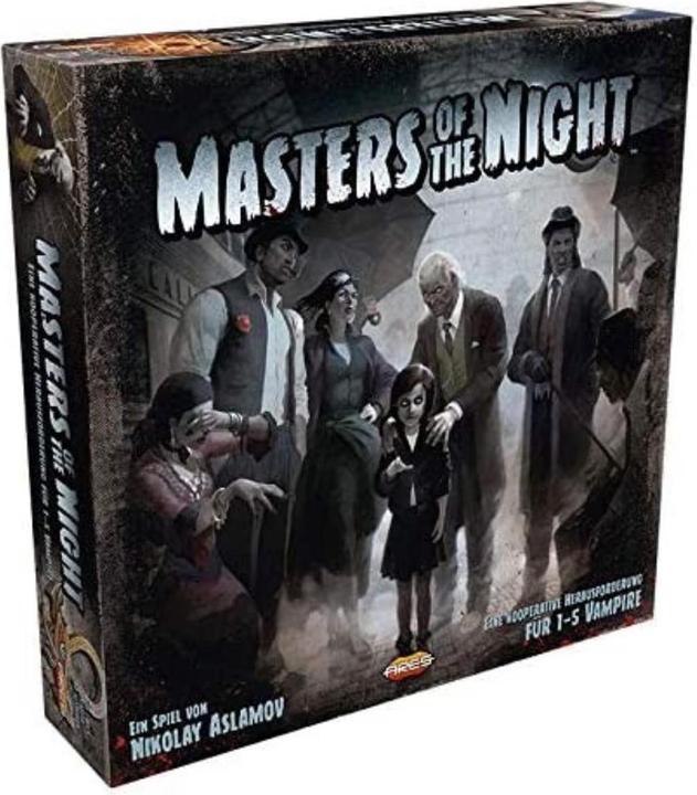 Image du produit Asmodée Jeu des connaisseurs Masters of the Night (Allemand)