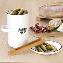 Produktbild Cook Concept Gurkenglas mit Untertasse und Zange (1 x)