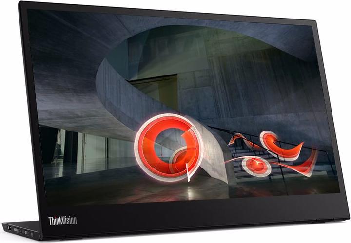 Actual product image Lenovo ThinkVision M14 (1920 x 1080 pixels, 14")