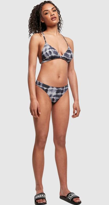 Actual product image Urban Classics Ladies Tie Dye Triangle Back Bikini - 15629 (S)