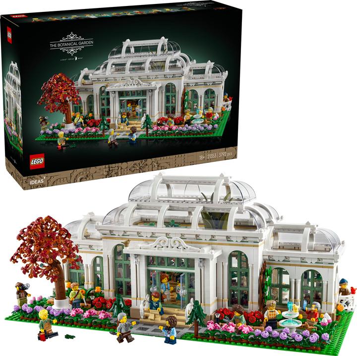 Actual product image LEGO The botanical garden (21353, LEGO Ideas, LEGO Rare Sets)